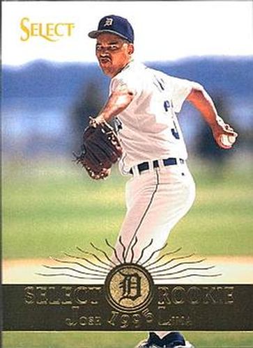 #205 Jose Lima - Detroit Tigers - 1995 Select Baseball