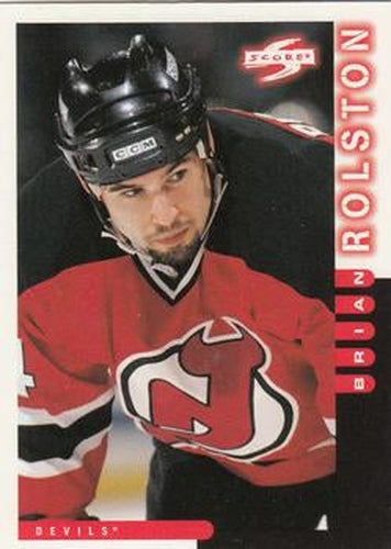 #205 Brian Rolston - New Jersey Devils - 1997-98 Score Hockey