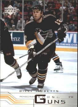 #205 Billy Tibbetts - Pittsburgh Penguins - 2001-02 Upper Deck Hockey