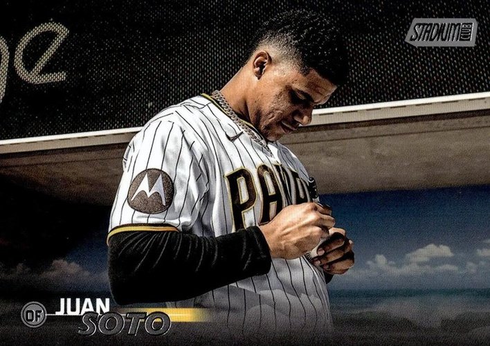 #205b Juan Soto - San Diego Padres - 2023 Stadium Club Baseball