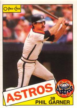 #206 Phil Garner - Houston Astros - 1985 O-Pee-Chee Baseball