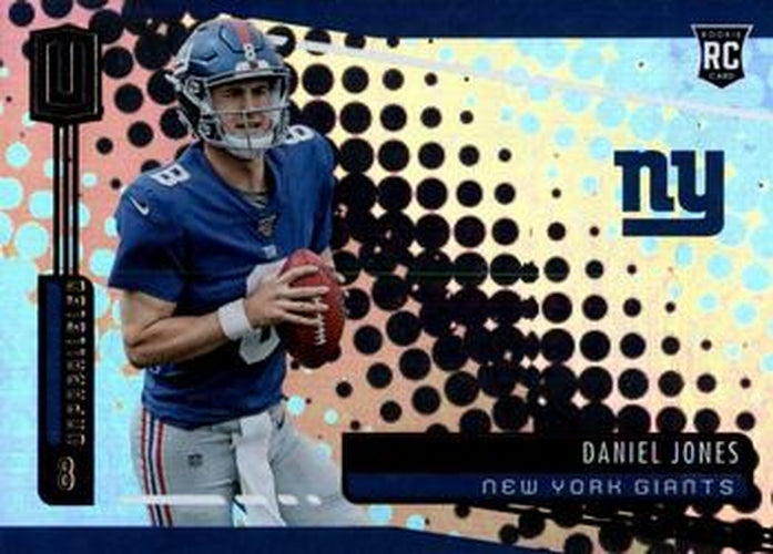 #206 Daniel Jones - New York Giants - 2019 Panini Unparalleled Football