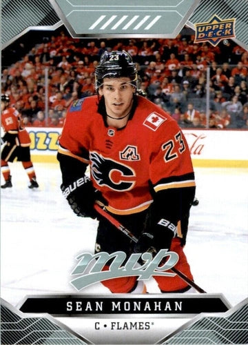 #206 Sean Monahan - Calgary Flames - 2019-20 Upper Deck MVP Hockey