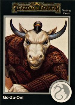 #206 Go-Zu-Oni - 1991 TSR Advanced Dungeons & Dragons - Silver