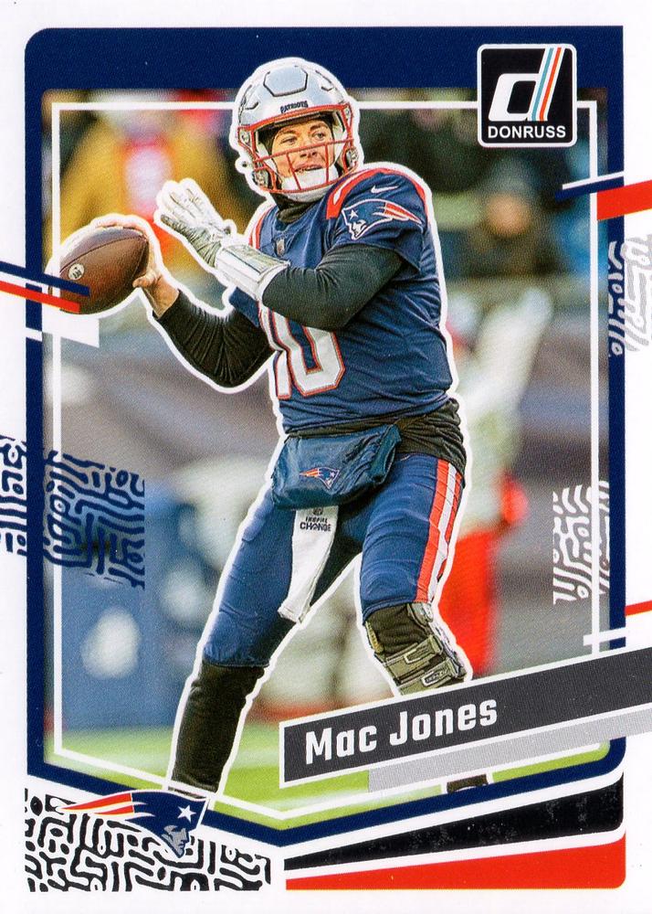 #206 Mac Jones - New England Patriots - 2023 Donruss Football