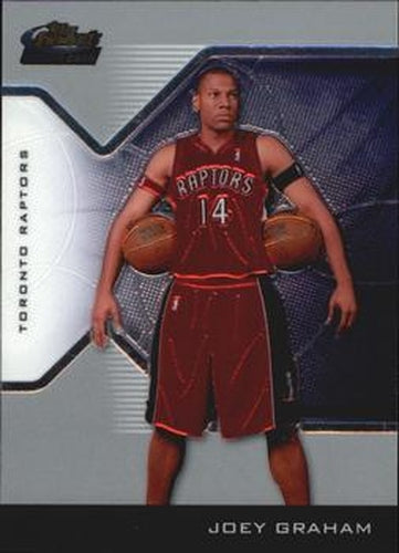 #206 Joey Graham - Toronto Raptors - 2004-05 Finest Basketball