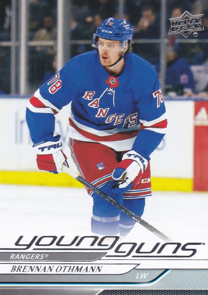 #206 Brennan Othmann - New York Rangers - 2024-25 Upper Deck Hockey