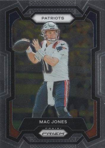 #206 Mac Jones - New England Patriots - 2023 Panini Prizm Football