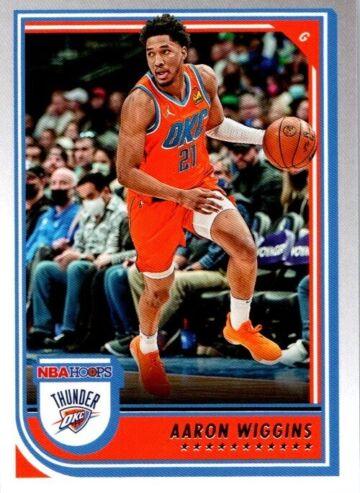 #206 Aaron Wiggins - Oklahoma City Thunder - 2022-23 Hoops Basketball