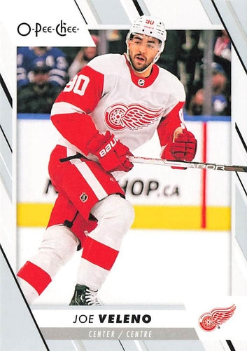 #206 Joe Veleno - Detroit Red Wings - 2023-24 O-Pee-Chee Hockey