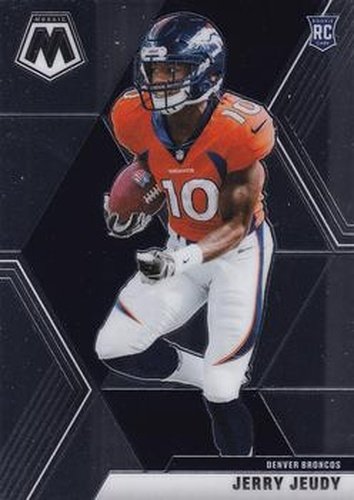 #206 Jerry Jeudy - Denver Broncos - 2020 Panini Mosaic Football