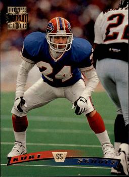 #206 Kurt Schulz - Buffalo Bills - 1996 Stadium Club Football