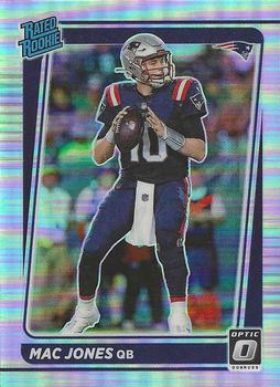 #206 Mac Jones - New England Patriots - 2021 Donruss Optic - Holo Football