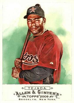 #206 Miguel Tejada - Houston Astros - 2009 Topps Allen & Ginter Baseball