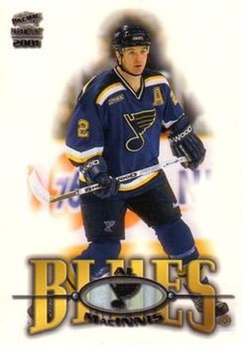 #206 Al MacInnis - St. Louis Blues - 2000-01 Pacific Paramount Hockey