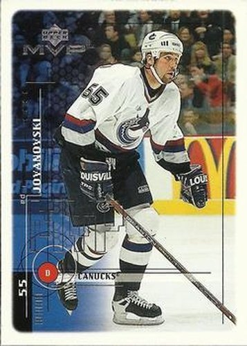 #206 Ed Jovanovski - Vancouver Canucks - 1998-99 Upper Deck MVP Hockey