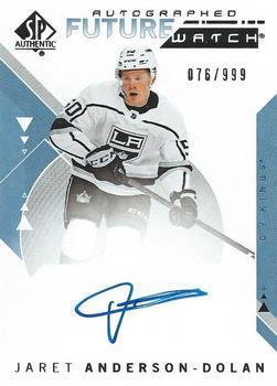 #206 Jaret Anderson-Dolan - Los Angeles Kings - 2018-19 SP Authentic Hockey