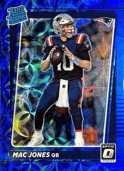 #206 Mac Jones - New England Patriots - 2021 Donruss Optic - Blue Scope Football