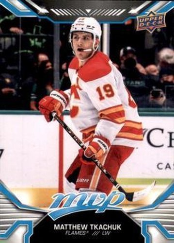 #206 Matthew Tkachuk - Calgary Flames - 2022-23 Upper Deck MVP Hockey
