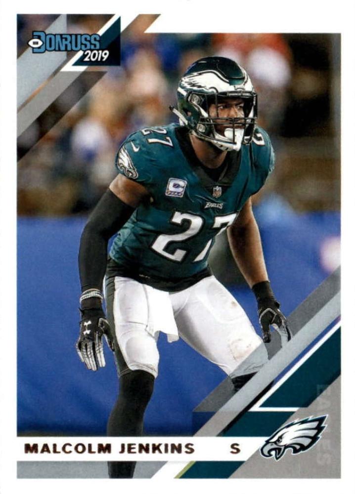 #206 Malcolm Jenkins - Philadelphia Eagles - 2019 Donruss Football