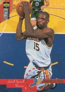 #206 Latrell Sprewell - Golden State Warriors - 1995-96 Collector's Choice Basketball
