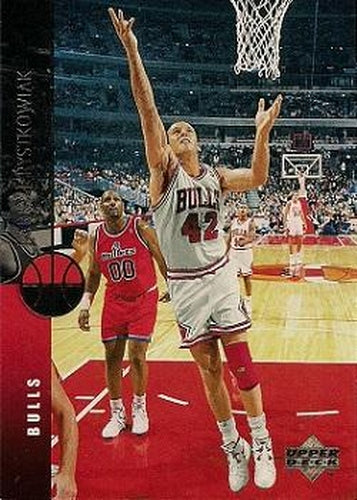 #206 Larry Krystkowiak - Chicago Bulls - 1994-95 Upper Deck Basketball