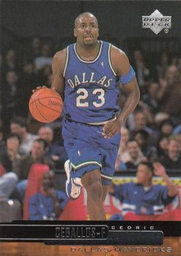 #206 Cedric Ceballos - Dallas Mavericks - 1999-00 Upper Deck Basketball