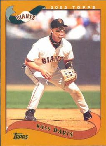 #206 Russ Davis - San Francisco Giants - 2002 Topps Baseball