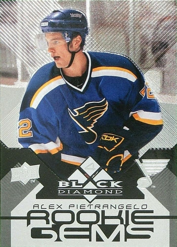 #206 Alex Pietrangelo - St. Louis Blues - 2008-09 Upper Deck Black Diamond Hockey