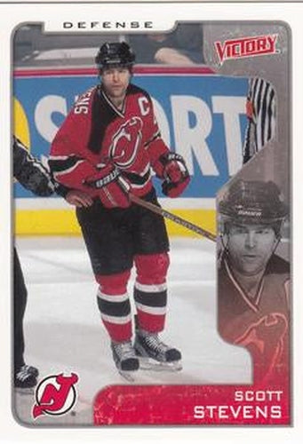 #206 Scott Stevens - New Jersey Devils - 2001-02 Upper Deck Victory Hockey