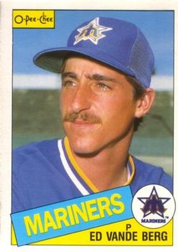 #207 Ed Vande Berg - Seattle Mariners - 1985 O-Pee-Chee Baseball