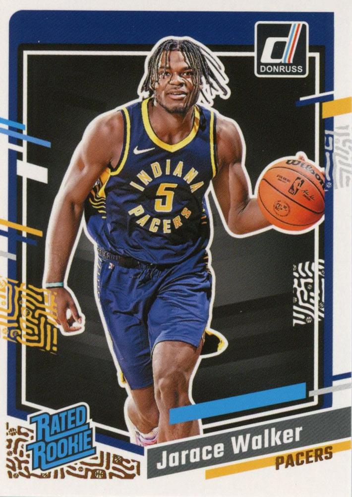 #207 Jarace Walker - Indiana Pacers - 2023-24 Donruss Basketball