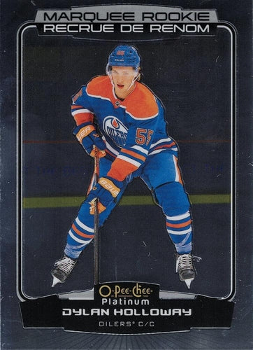 #207 Dylan Holloway - Edmonton Oilers - 2022-23 O-Pee-Chee Platinum Hockey
