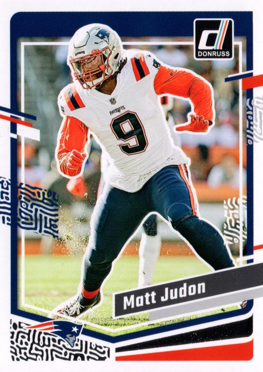 #207 Matt Judon - New England Patriots - 2023 Donruss Football