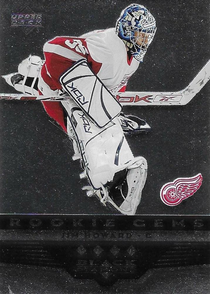 #207 Jimmy Howard - Detroit Red Wings - 2005-06 Upper Deck Black Diamond Hockey