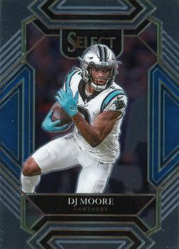 #207 DJ Moore - Carolina Panthers - 2021 Panini Select Football
