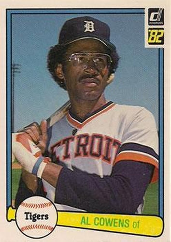 #207 Al Cowens - Detroit Tigers - 1982 Donruss Baseball