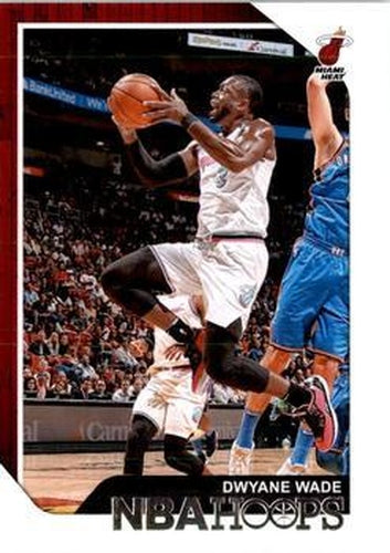 #207 Dwyane Wade - Miami Heat - 2018-19 Hoops Basketball