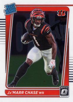 #207 Ja'Marr Chase - Cincinnati Bengals - 2021 Donruss Optic Football