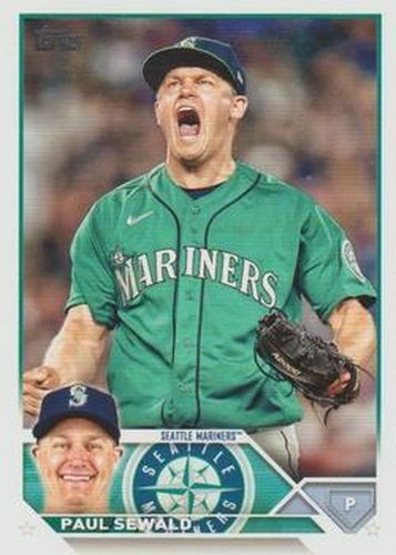 #207 Paul Sewald - Seattle Mariners - 2023 Topps Baseball