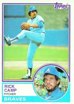 #207 Rick Camp - Atlanta Braves - 1983 Topps Baseball