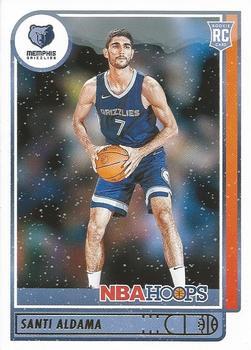 #207 Santi Aldama - Memphis Grizzlies - 2021-22 Hoops Winter Basketball