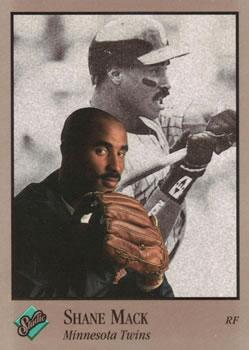 #207 Shane Mack - Minnesota Twins - 1992 Studio Baseball