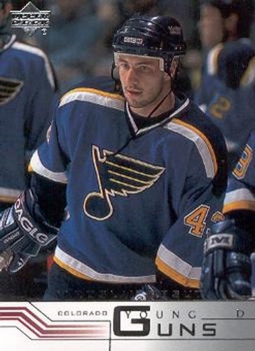 #207 Jaroslav Obsut - Colorado Avalanche - 2001-02 Upper Deck Hockey
