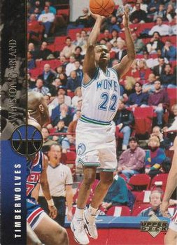 #207 Winston Garland - Minnesota Timberwolves - 1994-95 Upper Deck Basketball