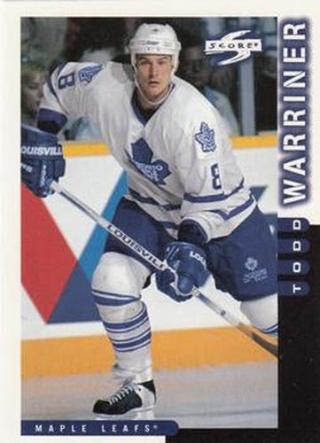 #207 Todd Warriner - Toronto Maple Leafs - 1997-98 Score Hockey