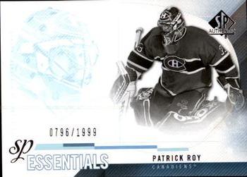 #207 Patrick Roy - Montreal Canadiens - 2010-11 SP Authentic Hockey