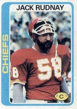 #207 Jack Rudnay - Kansas City Chiefs - 1978 Topps Football