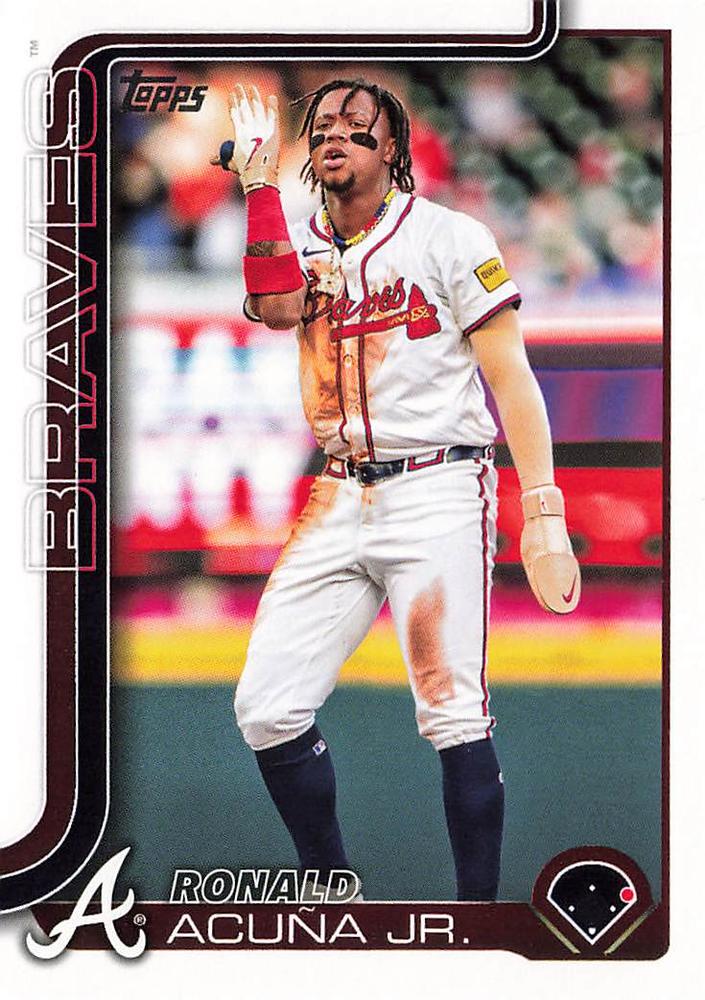 #207 Ronald Acuña Jr. - Atlanta Braves - 2025 Topps Baseball