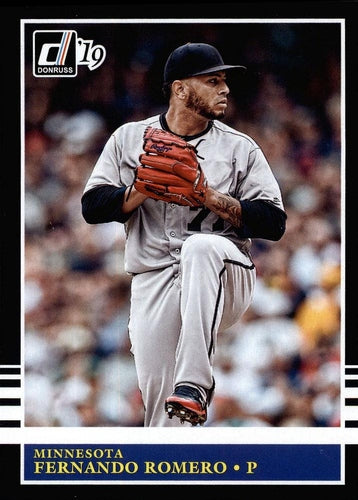 #207b Fernando Romero - Minnesota Twins - 2019 Donruss Baseball